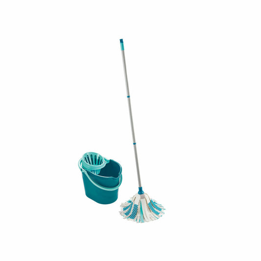 Leifheit Set Power Mop 3in1, 4-piece, mop, floor wiper, cleaning bucket, mop set, 52110