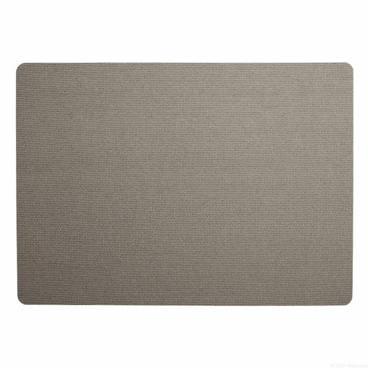 ASA Selection sisal optic Tischset chia, Platzmatte, Platzdeckchen, Untersetzer, PVC, Grau Matt, 78604420