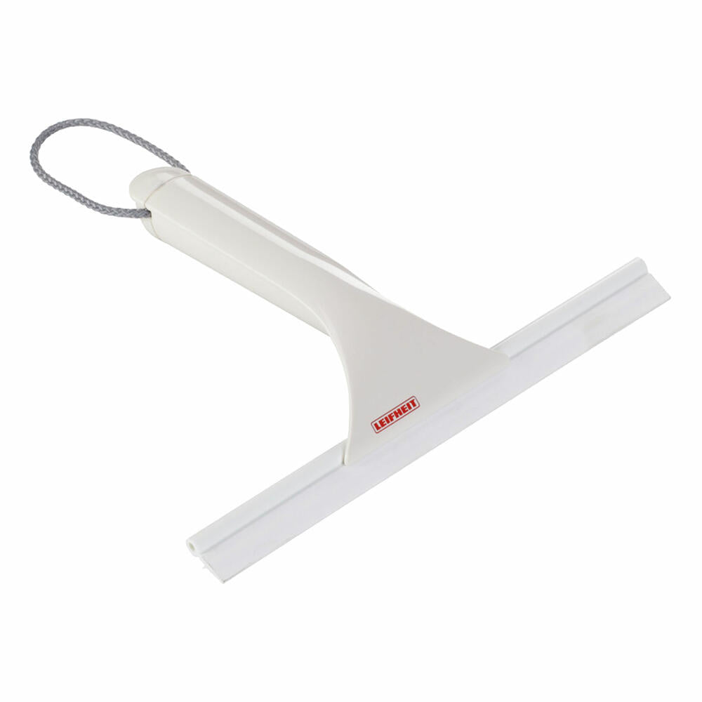 Leifheit shower cabin squeegee Cabino, shower squeegee, squeegee, aluminum, plastic, white, 41650