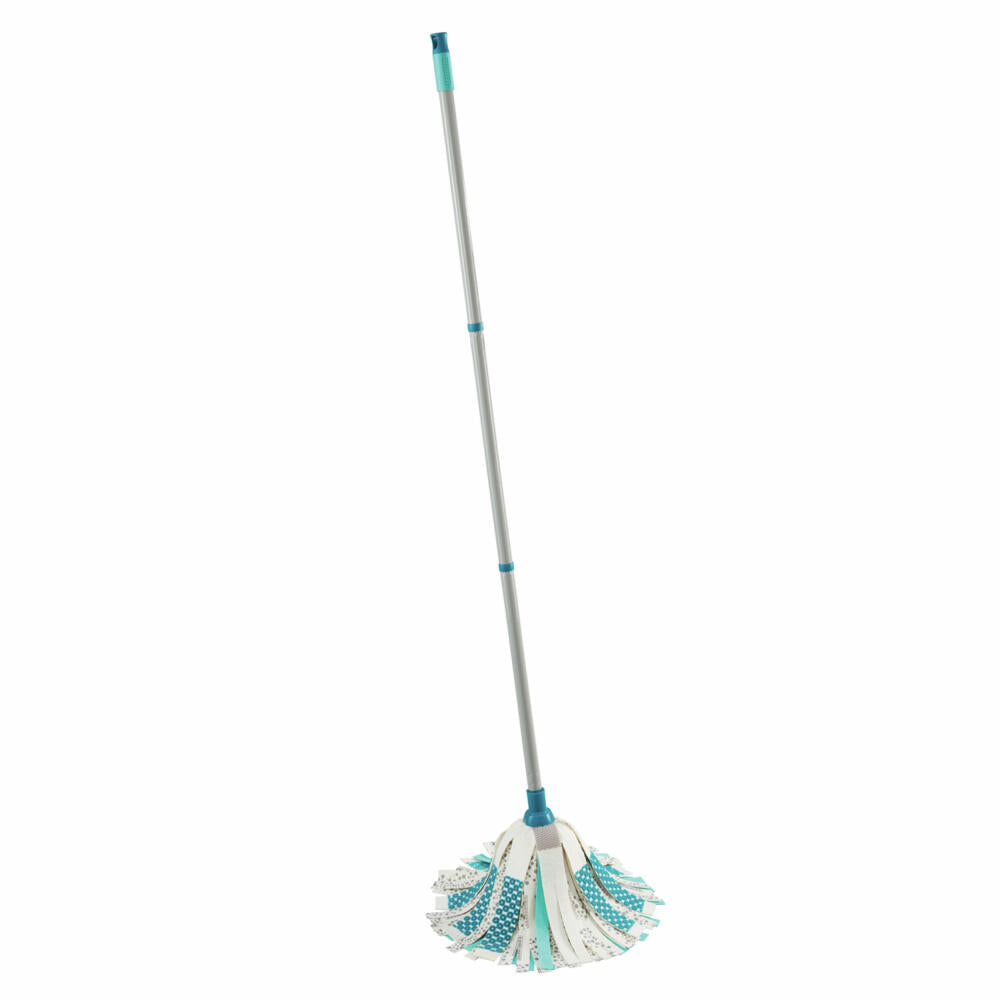 Leifheit Wischmopp Power Mop 3in1, Bodenwischer mit Schraubgewinde, 1.2 Meter, 52119