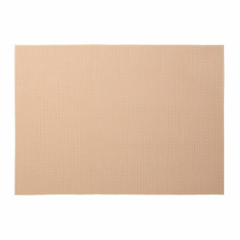 ASA Selection Tischset Wheat, Platzmatte, Tischmatte, PVC, Nude, 46 x 33 cm, 78756376