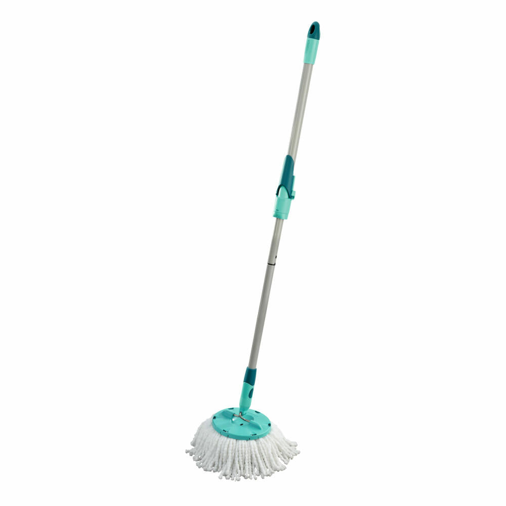 Leifheit Ersatzkopf Disc Mop microfibre, Ersatz Wischkopf, Ersatzteil, Kunststoff, Mikrofaser, Weiß, 52095