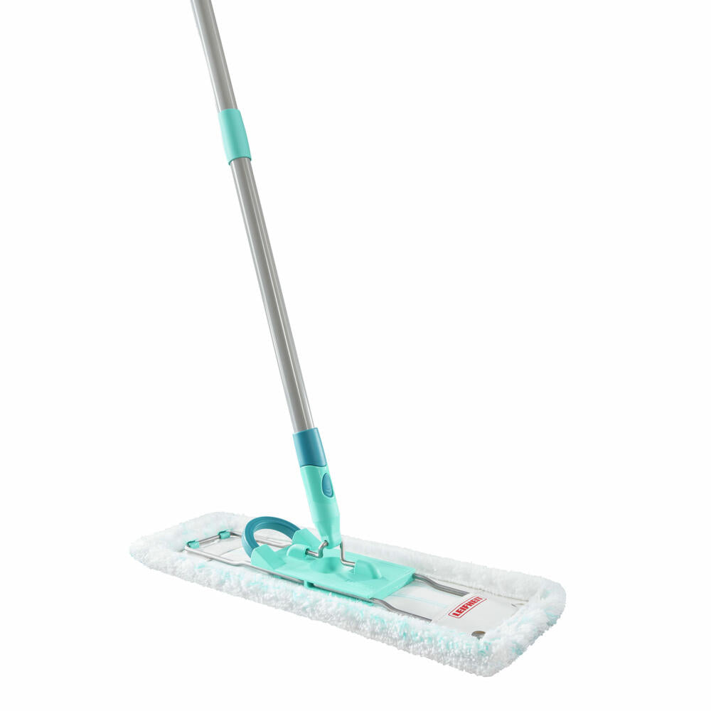 Leifheit floor wiper Profi XL micro duo, mop, wiper, turquoise, 42 cm, 55019