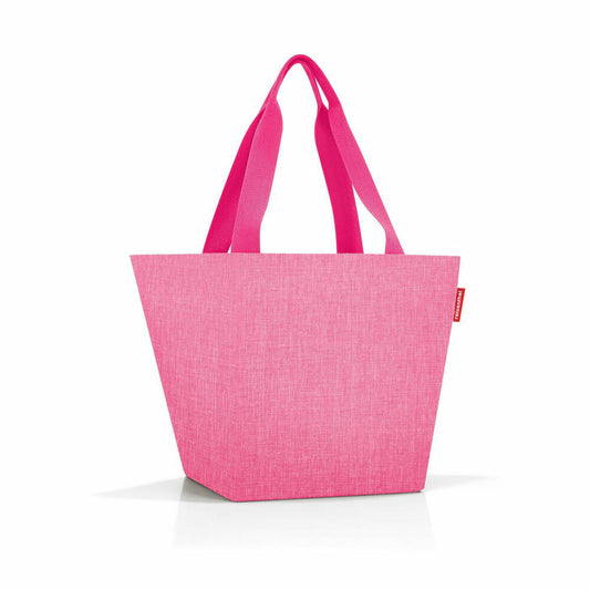 reisenthel shopper M, Einkaufstasche, Polyestergewebe, Twist Pink, 15 L, ZS3094