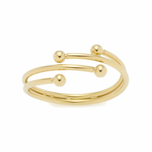 Leonardo Jewels Ring 17 Melinda Ciao, Fingerring, Fingerschmuck, Edelstahl IP gold, gold, 021661
