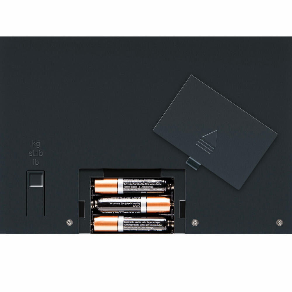 Soehnle Personal Scale Digital Style Sense Comfort 600, Body Scale, Safety Glass, LCD Display, Silver, 63864