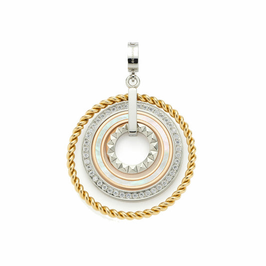 Leonardo Jewels Anhänger Geometria Clip & Mix, Kettenanhänger, Modeschmuck, Edelstahl, mehrfarbig, 021639