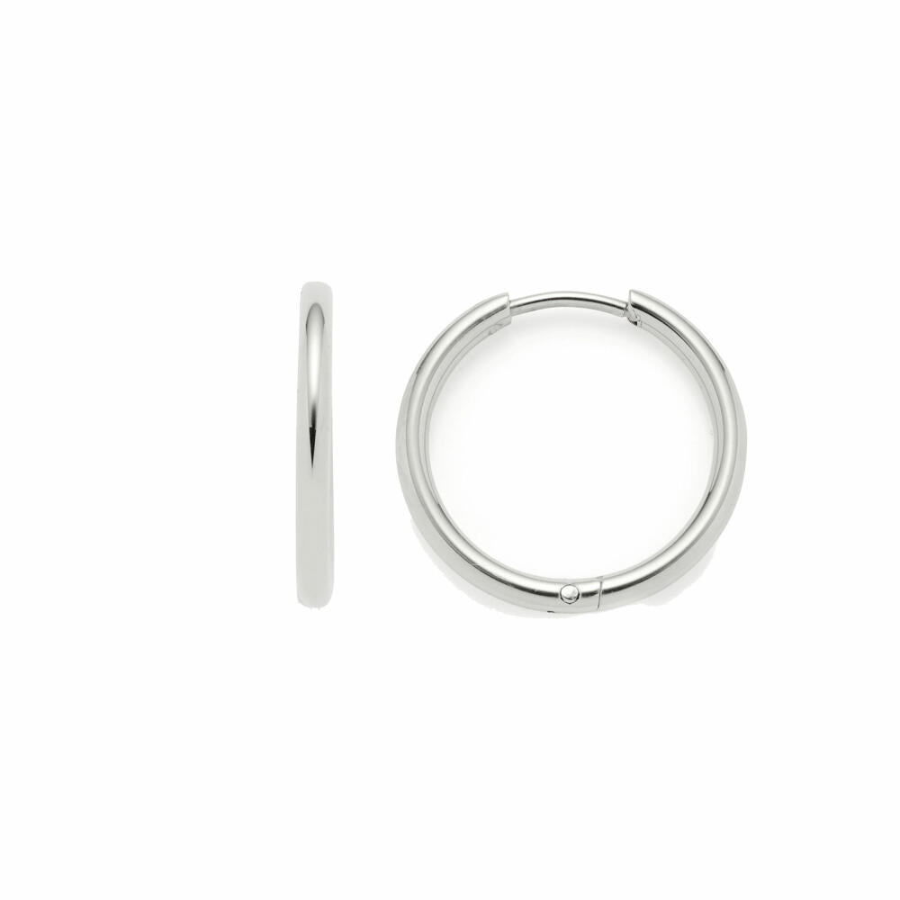Leonardo Jewels Kreole Alida Beautys, Creole, Ohrringe, Ohrschmuck, Edelstahl, silber, 021622