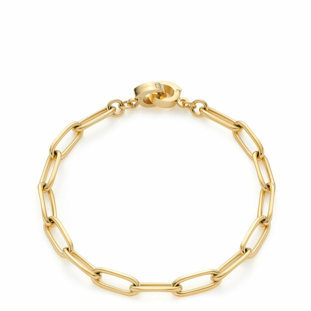 Leonardo Jewels bracelet gold Estrella Clip &amp; Mix, bangle, bracelet, stainless steel IP gold, gold, 021615