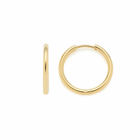 Leonardo Jewels Creole gold Alida Beautys, Creole, Earrings, Ear jewelry, Stainless steel IP gold, gold, 021623