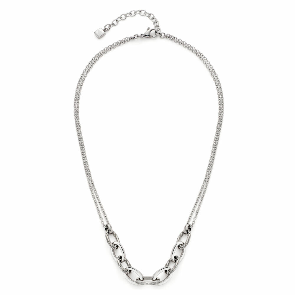 Leonardo Jewels Halskette Mascha, Kette, Halsschmuck, Schmuck, Edelstahl, Zirkonia, Silber, 021742