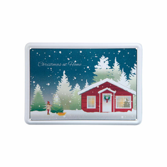 Goebel Christmas at Home - Postcard Scandic Home Scandic Home Home Accessories Colorful Metal