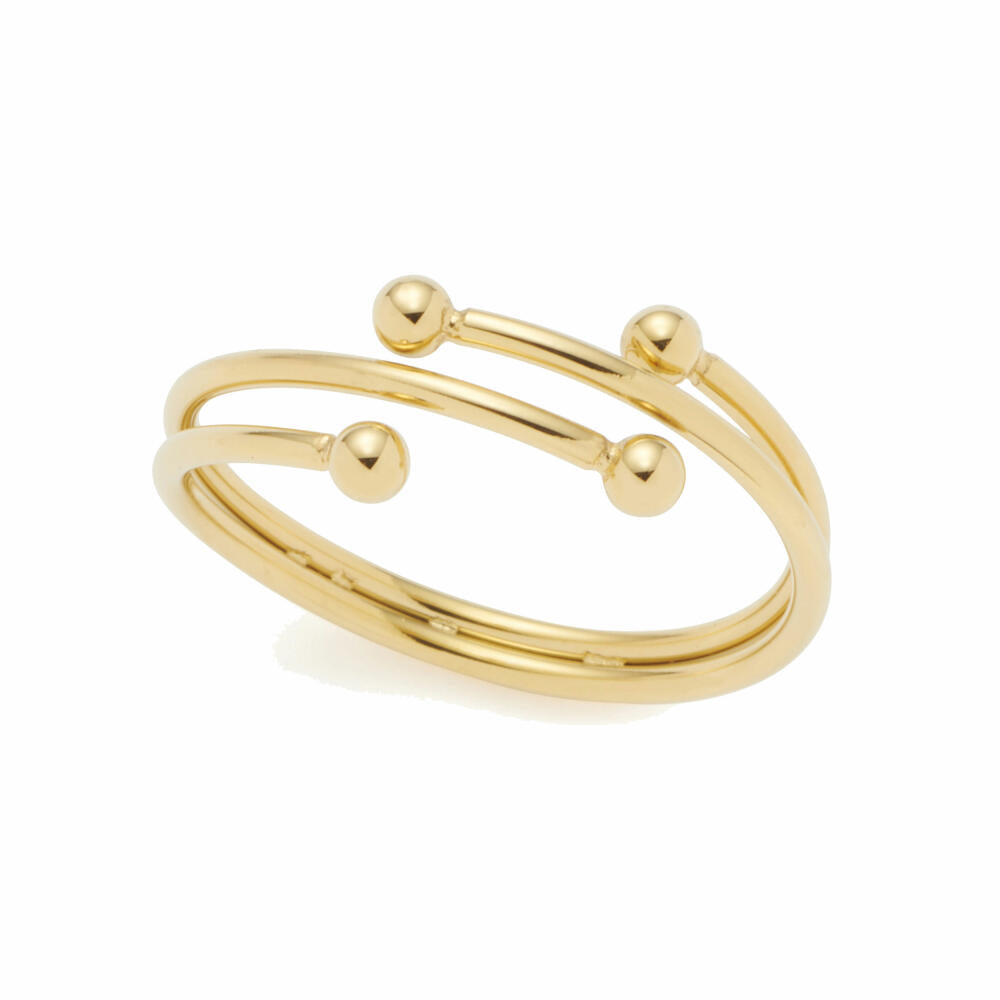 Leonardo Jewels Ring 17 Melinda Ciao, Fingerring, Fingerschmuck, Edelstahl IP gold, gold, 021661