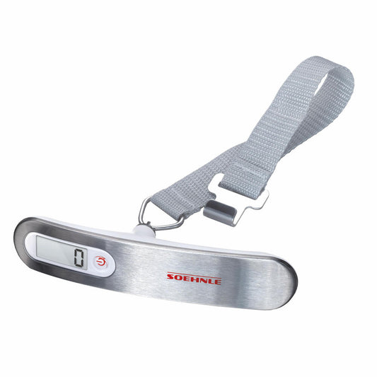 Soehnle Luggage Scale Travel, Digital, Hanging Scale, Hand Scale, Scale, 50kg, 66172