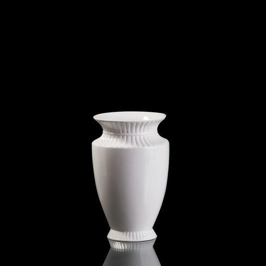 Goebel Kaiser Porzellan Olympus Vase, Blumenvase, Dekovase, Dekoration, Porzellan, Weiß, 17.5 cm, 14000822