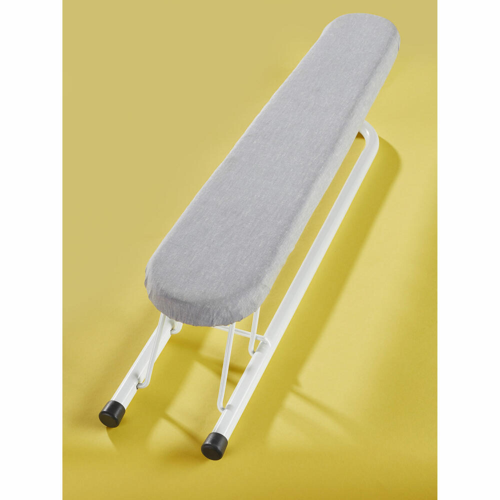 Leifheit sleeve board, sleeve ironing board, sleeve board, ironing aid, steel, fabric, grey, 71820