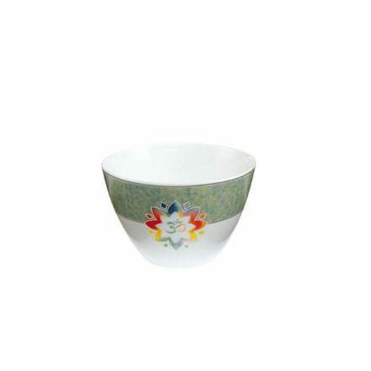 Goebel Om Green - Tealight Lotus Yin Yang Colorful Porcelain 23120151