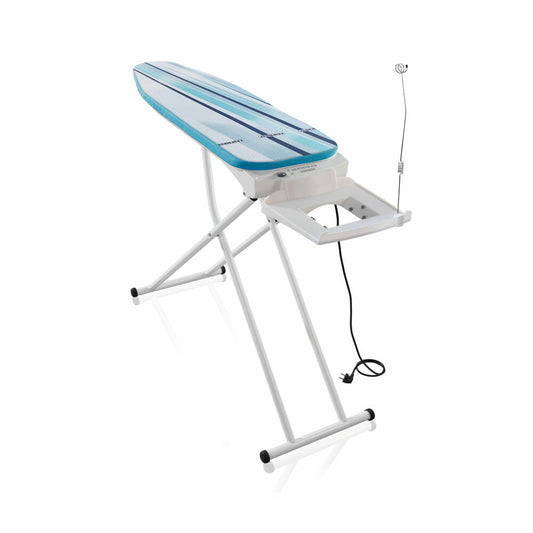 Leifheit ironing board Air Active Express M white, ironing board, steel, plastic, silicone, blue, white, 118 x 38 cm, 76141