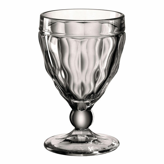 Leonardo white wine glass Brindisi, wine glass, soda-lime glass, anthracite, 240 ml, 021601