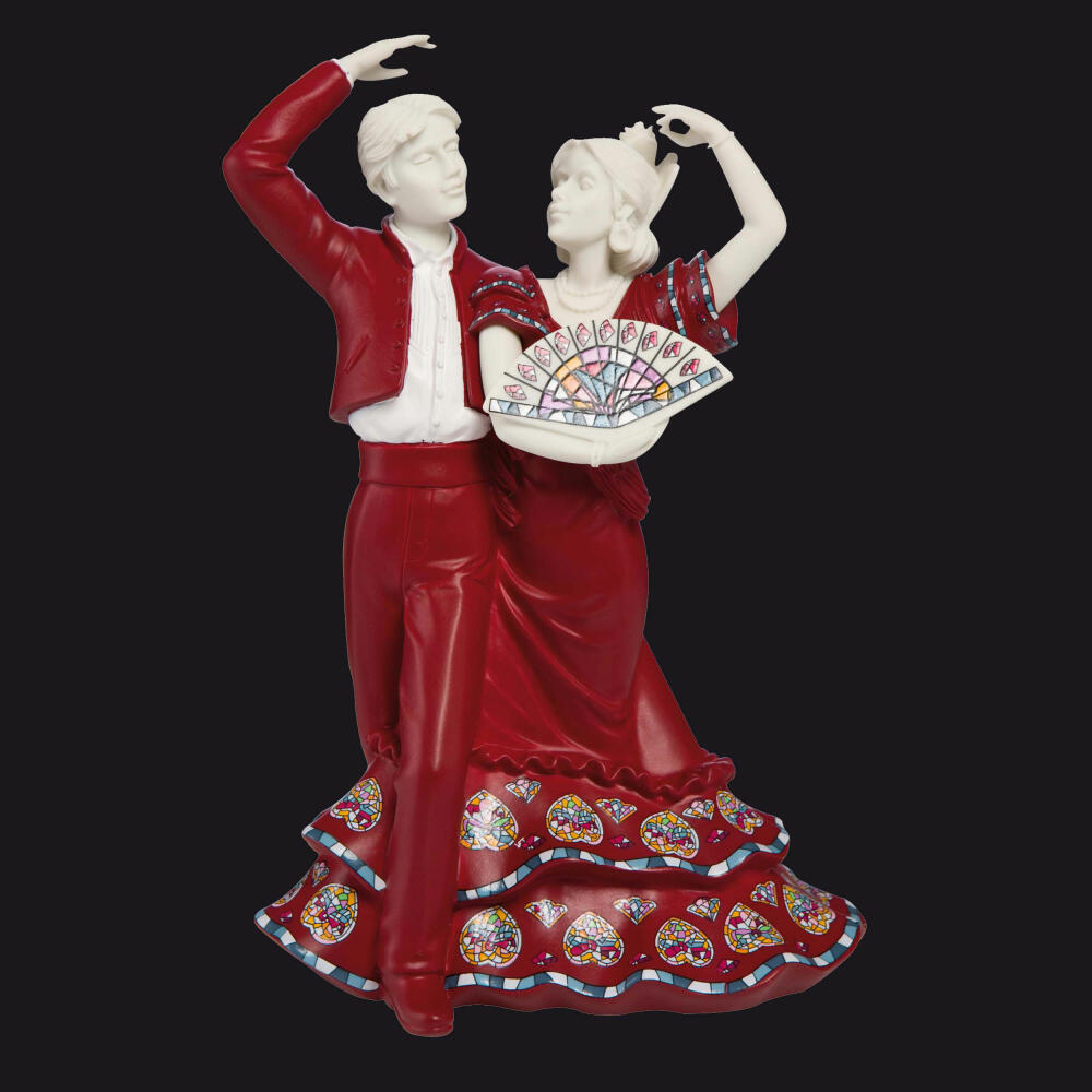 Goebel Flamenco NADAL Sirens Red Polyresin