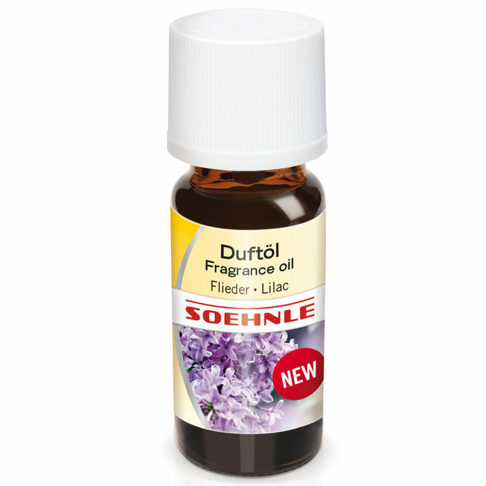 Soehnle perfume oil Flower, set of 4, aroma oil, air freshener, fragrance oil, room fragrance, scent, lilac, lavender, magnolia, jasmine, 10 ml each