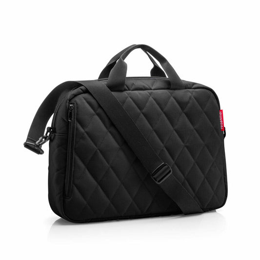 reisenthel notebook bag, Notebooktasche, Laptoptasche, Rhombus Black, 8.5 L, NB7059