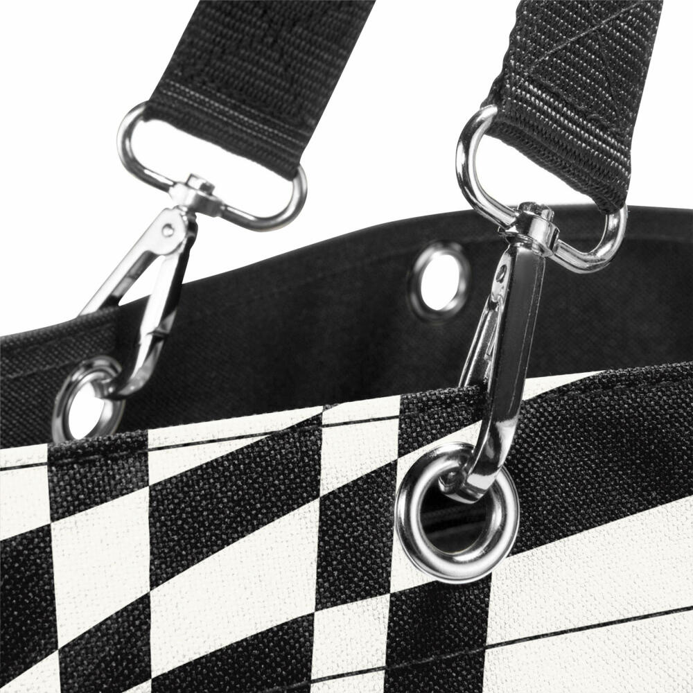 reisenthel shopper XL, shopping bag, carrying bag, Op-Art, 35 L, ZU7066