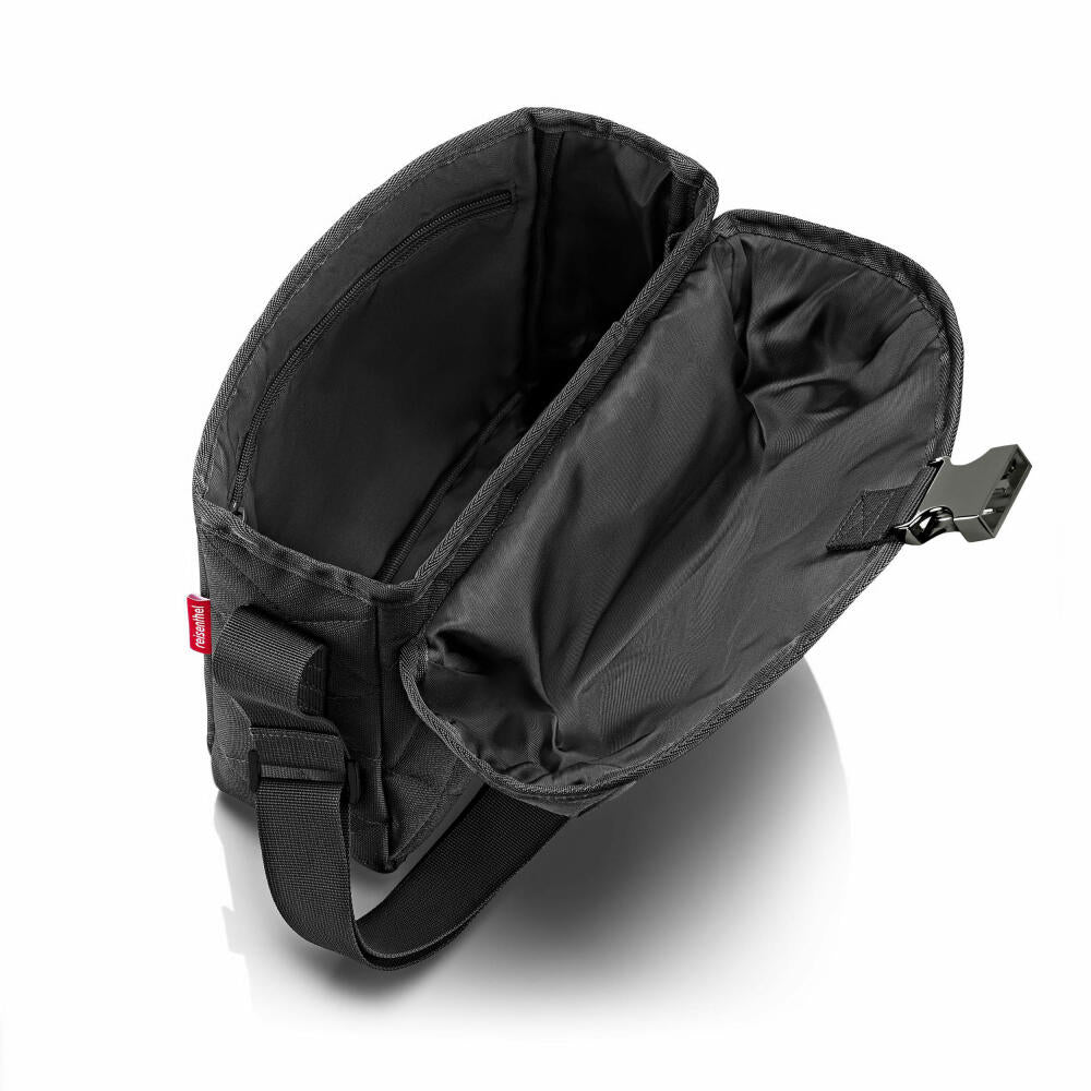 reisenthel saddle bag M, Umhängetasche, Satteltasche-Stil, Rhombus Black, 3.5 L, EL7059