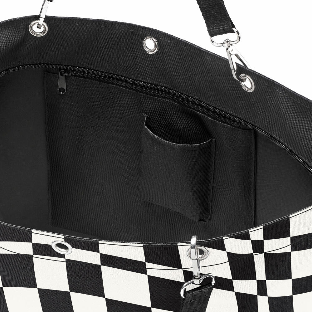reisenthel shopper XL, shopping bag, carrying bag, Op-Art, 35 L, ZU7066