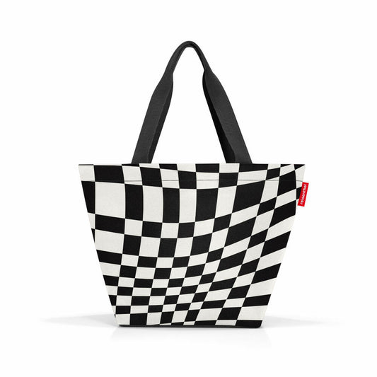 reisenthel shopper M, Einkaufstasche, Tragetasche, Op-Art, 15 L, ZS7066