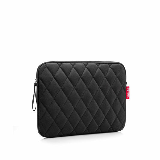 reisenthel notebook sleeve, Notebookhülle, Laptophülle, Rhombus Black, 4 L, NA7059