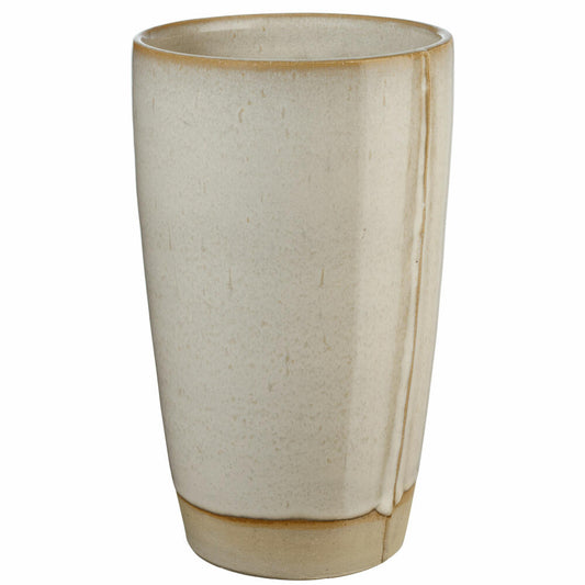 ASA Selection Verana Vase, Tischvase, Dekovase, Blumenvase, Steinzeug, Toffee Crunch, H 24 cm, 70003321