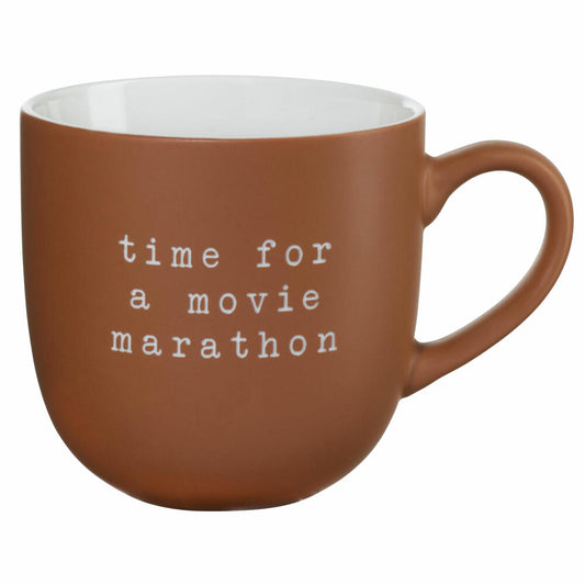 ASA Selection Hey! Henkelbecher, Tasse, Kaffeebecher, Teetasse, New Bone China, Movie marathon, 350 ml, 17070277