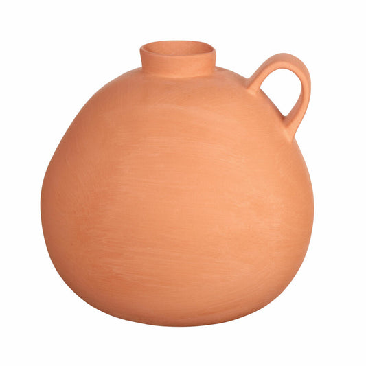 ASA Selection Casita Vase, Tischvase, Dekovase, Blumenvase, Terracotta, Brick, H 15 cm, 67011465