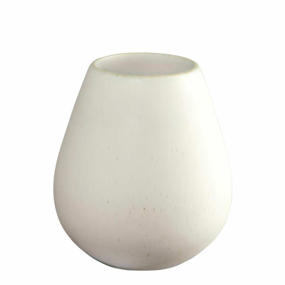 ASA Selection Ease Vase, Tischvase, Dekovase, Blumenvase, Steingut, Soft Shell, H 18 cm, 91033249