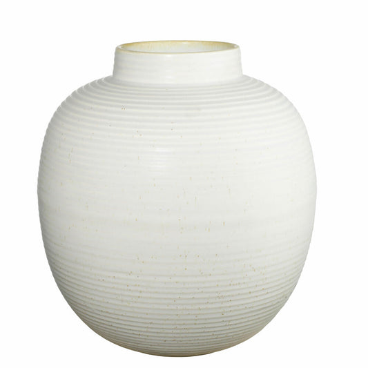 ASA Selection Japandi Vase, Tischvase, Dekovase, Blumenvase, Steingut, Soft Shell, H 29 cm, 73004249