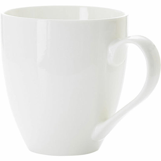 Ritzenhoff & Breker Gusto Jumbo-Tasse, Kaffeetasse, Becher, Porzellan, Weiß, 600 ml, 88762