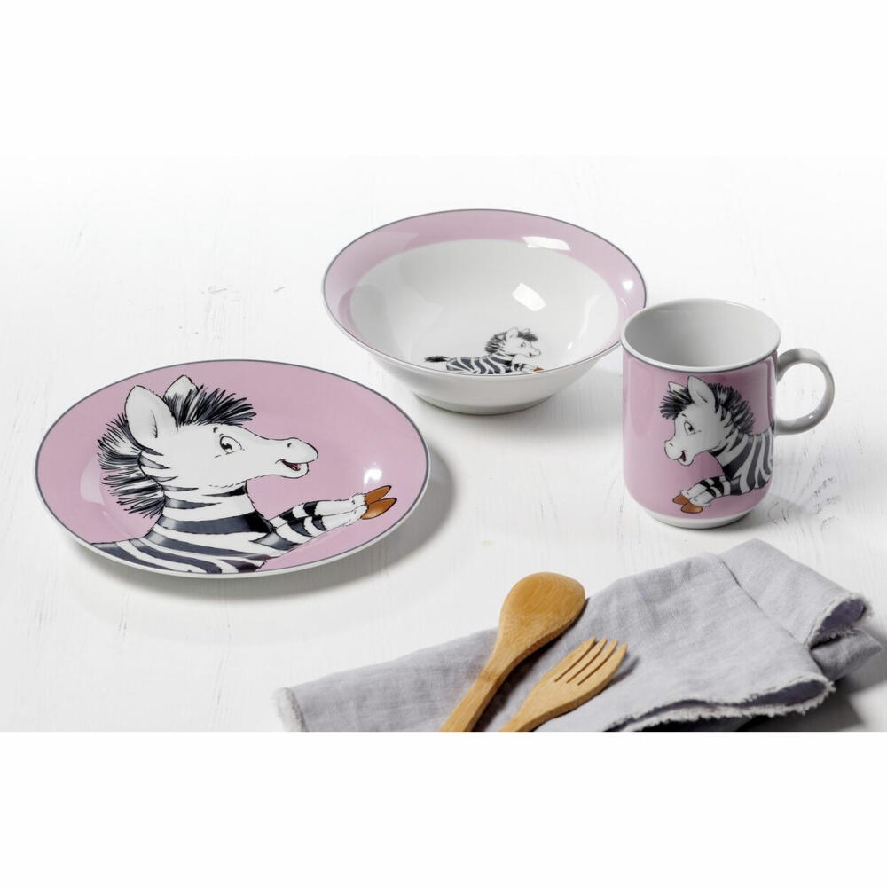 Ritzenhoff &amp; Breker Happy Zoo Zoe cereal, cereal bowl, bowl, porcelain, Ø 16.5 cm, 413250