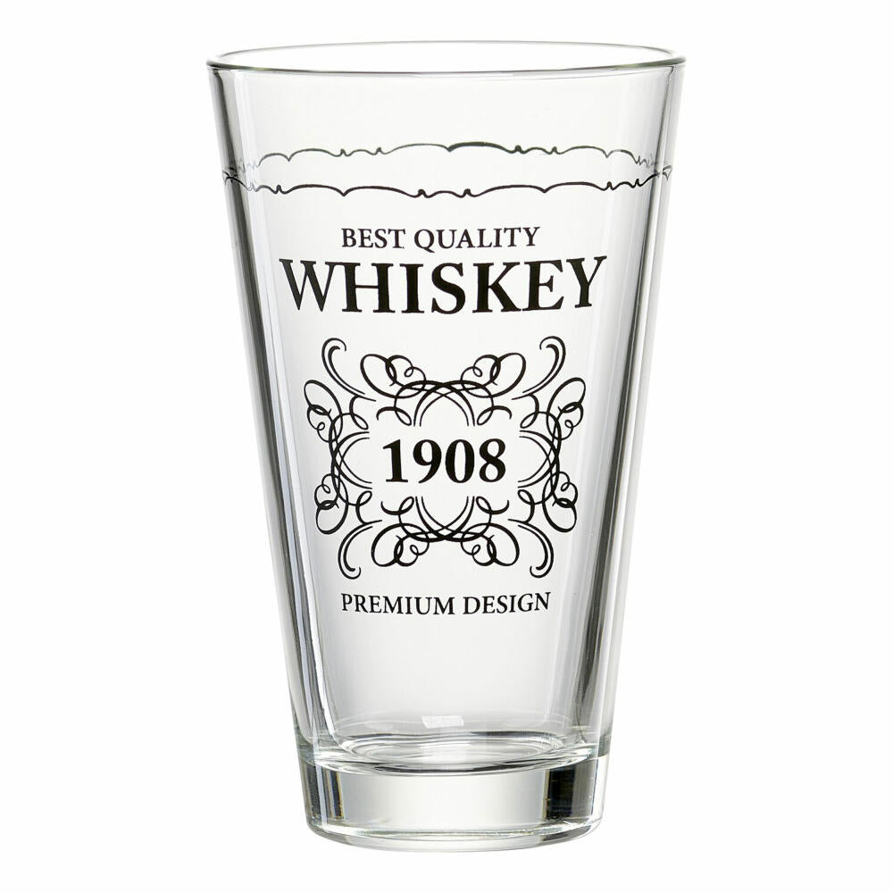 Ritzenhoff &amp; Breker Whiskey Spirits Mug, Long Drink Glass, Cocktail Glass, Drinking Glass, Glass, 330 ml, 818574