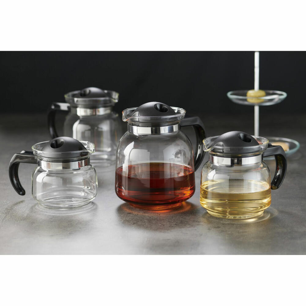 Ritzenhoff & Breker Ravenna Teekanne, Tee Kanne, Glaskanne, Borosilikat, 600 ml, 808780