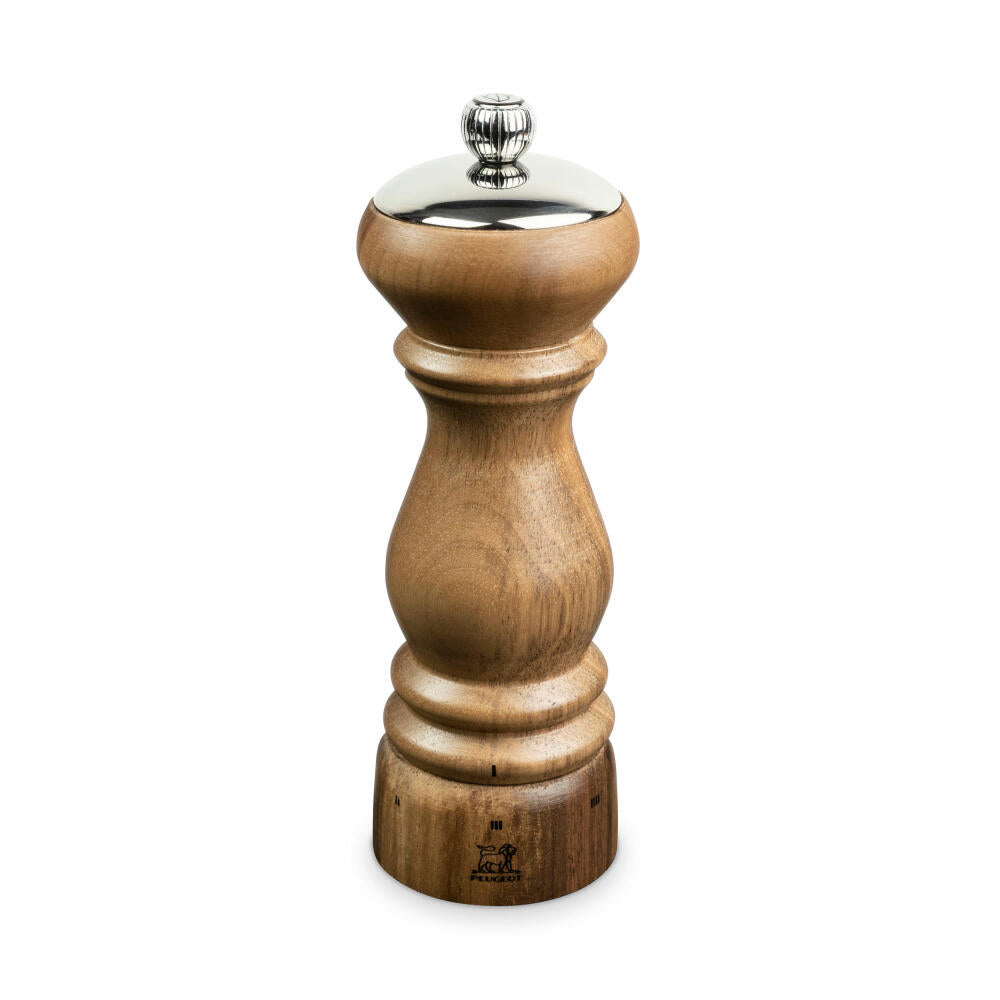 Peugeot Paris Icone uSelect Pfeffermühle, Gewürzmühle, Gewürz Mühle, Walnußholz, Holz, Walnuß, 18 cm, 34917