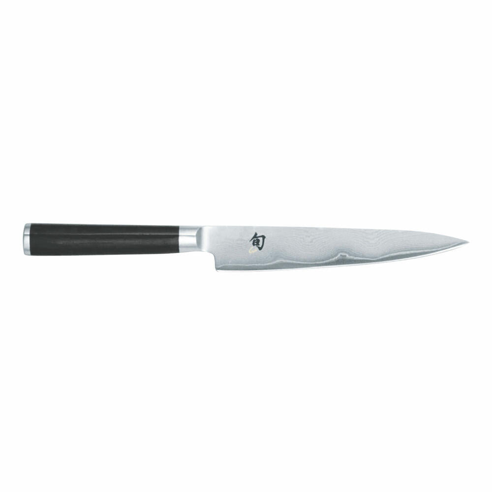 Kai Shun Classic Allzweckmesser, Messer, Gemüsemesser, Damastmesser, 15 cm, DM-0701