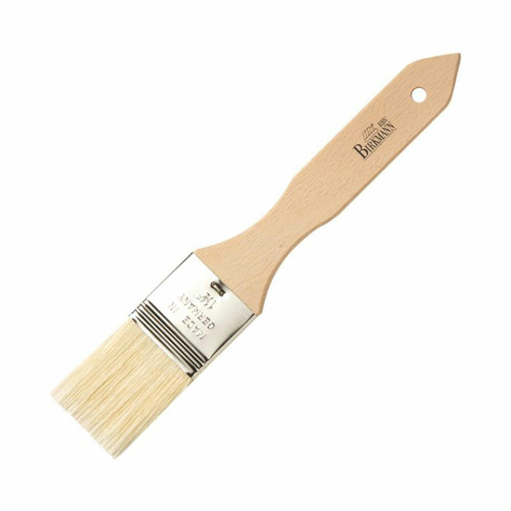 Birkmann Easy Baking Backpinsel, Holzpinsel, Küchenpinsel, Back Pinsel, Backzubehör, Buchenholz, 340510