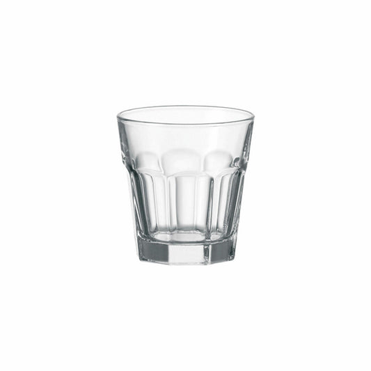 Leonardo Rock Whiskeybecher 12er Set, Whiskey, Whiskyglas, Tumbler, Klarglas, Glas, 180 ml, 97940