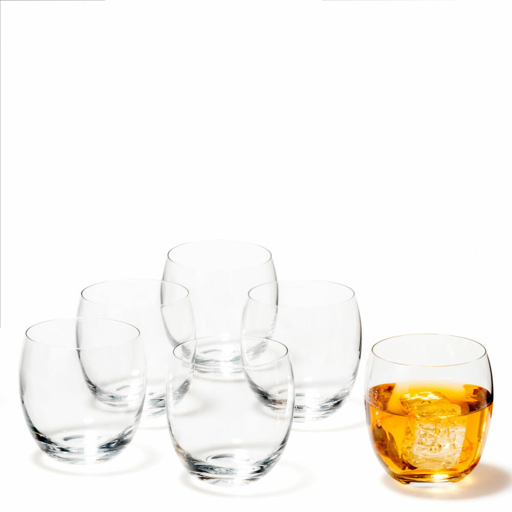 Leonardo Cheers Becher Klein 6er Set, Whiskyglas, Trinkglas, Wasserglas, 300 ml, 75386