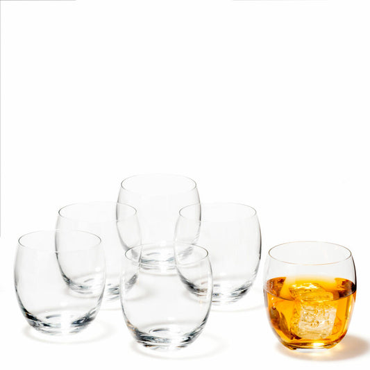 Leonardo Cheers Becher Klein 6er Set, Whiskyglas, Trinkglas, Wasserglas, 300 ml, 75386