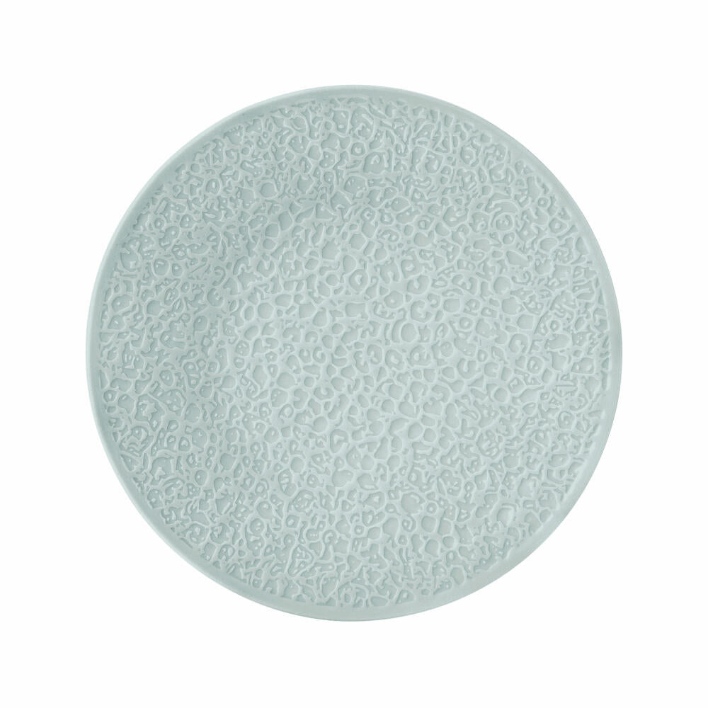 Seltmann Weiden Nori-Home Frühstücksteller, Teller, Kuchenteller, Porzellan, Vollrelief Arktisblau Light, Ø 21.5 cm, 001.772520