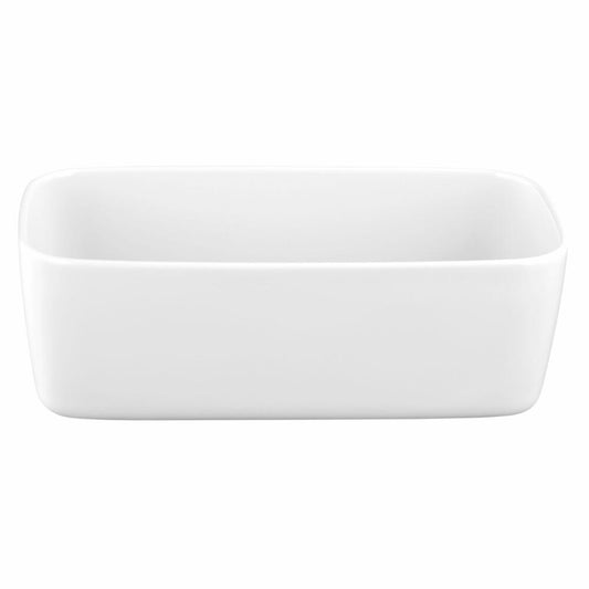 Seltmann Weiden No Limits Schale Rechteckig, Servierschale, Schüssel, Porzellan, Weiß, 23.2 x 10.8 cm, 001.711591