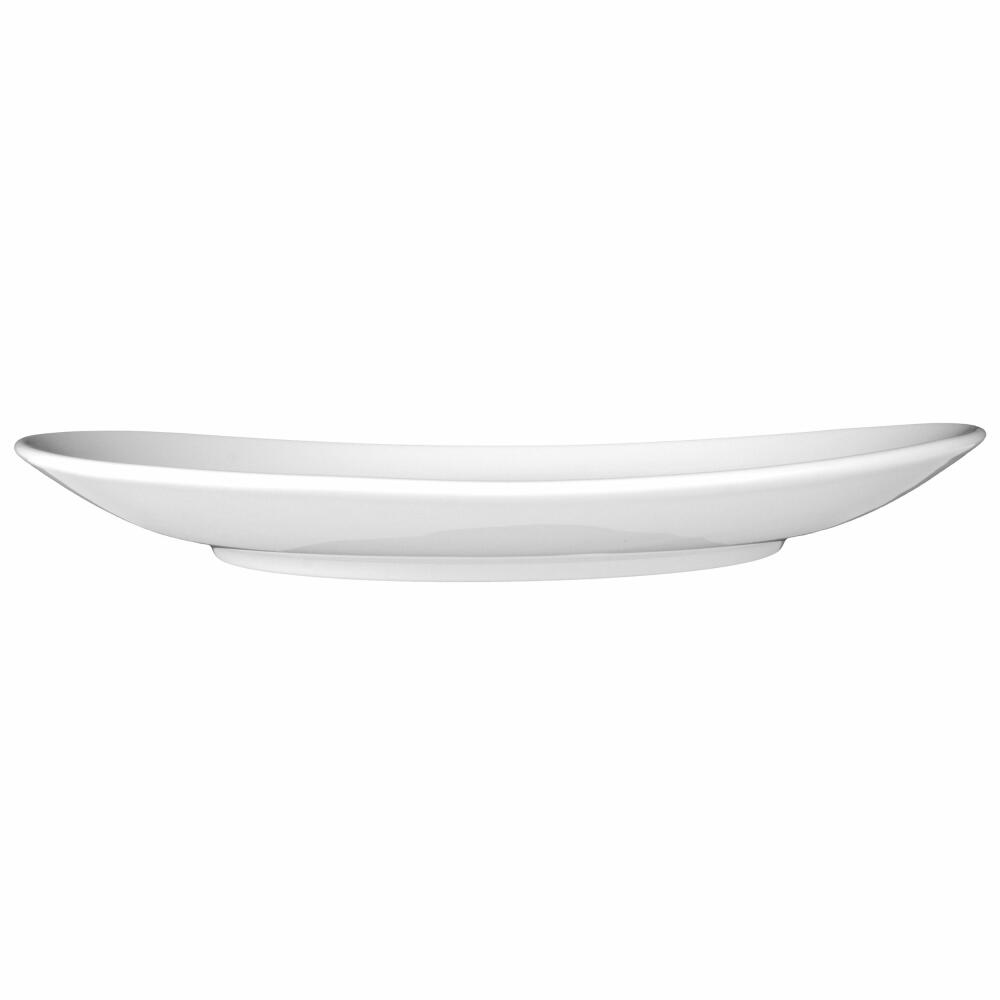 Seltmann Weiden Modern Life Plate Oval, Dinner Plate, Porcelain, White, 26.9 x 24.6 cm, 001.657567