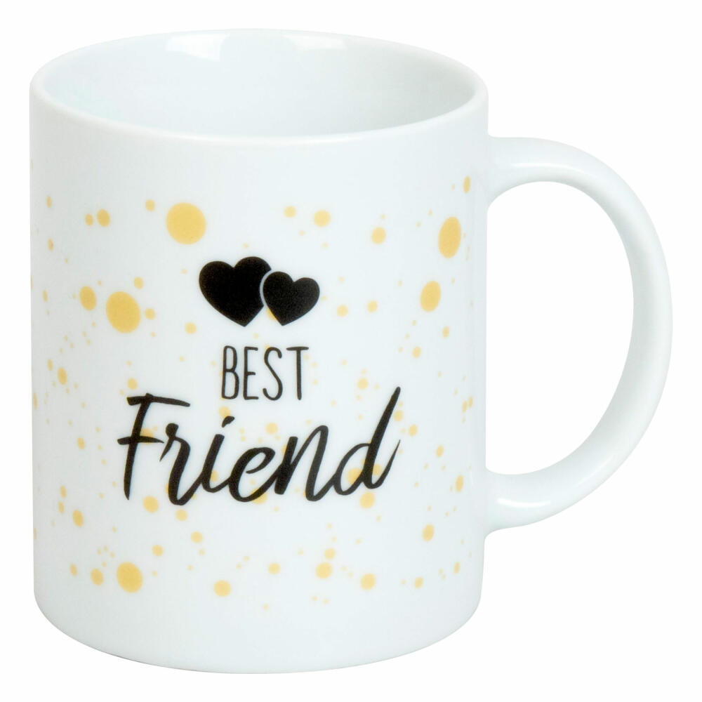 Könitz Becher Best Friends, Tasse, Kaffeetasse, Porzellan, 330 ml, 11 1 002 2735